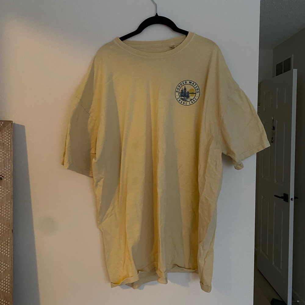 OVERSIZED BOUNDARY WATERS TSHIRT